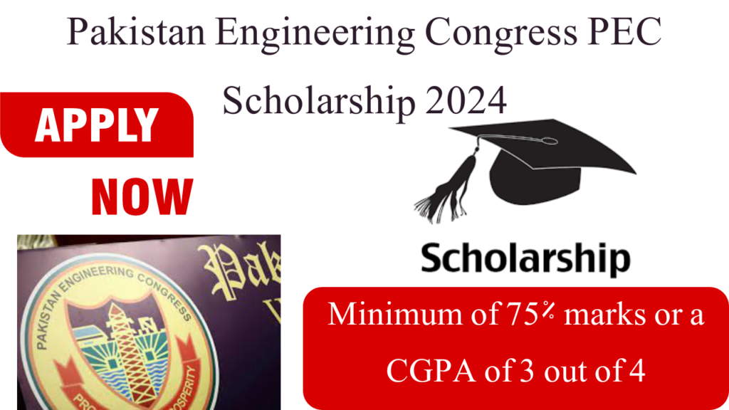 Pakistan Engineering Congress PEC Scholarship 2024