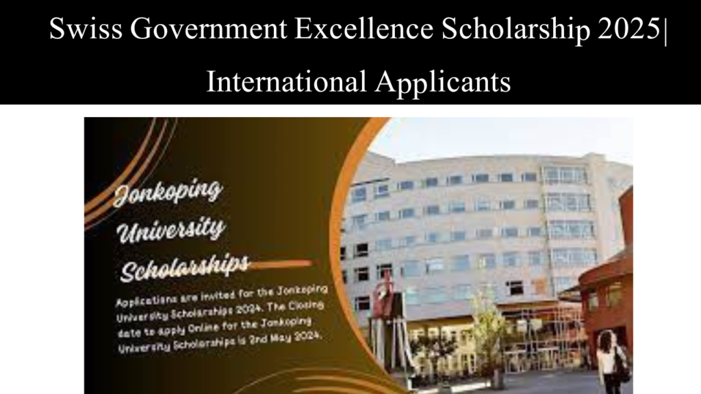 Jönköping University Scholarships in Sweden 2024