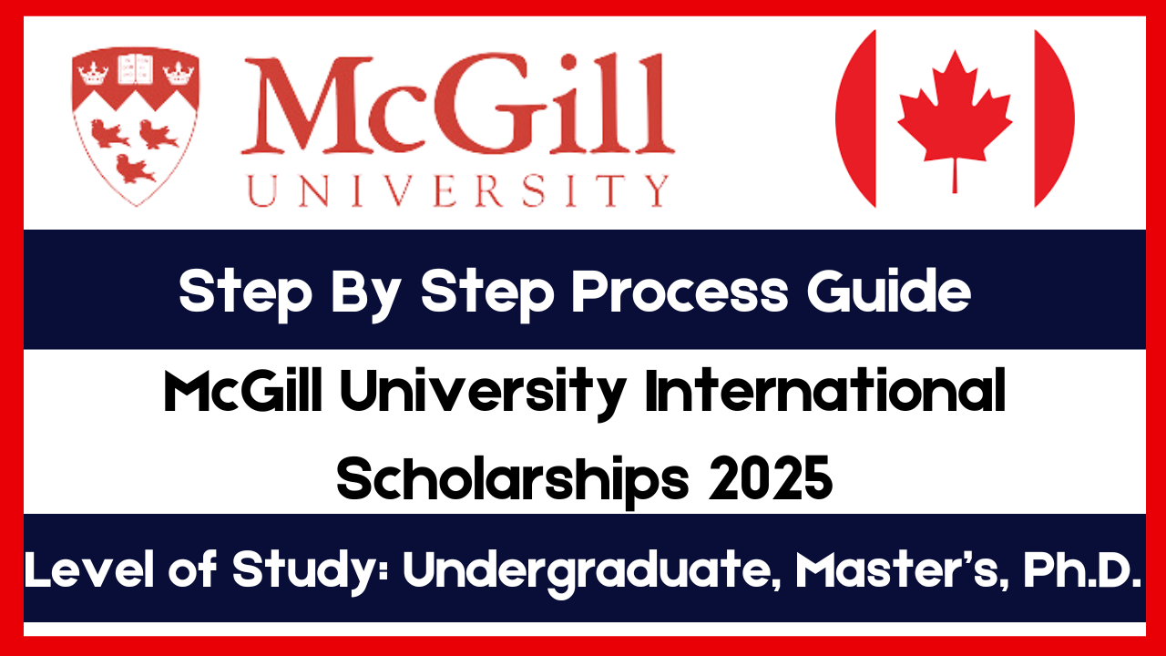 McGill University International Scholarships 2025