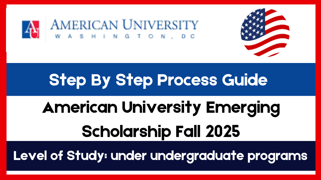 American University Emerging Scholarship Fall 2025