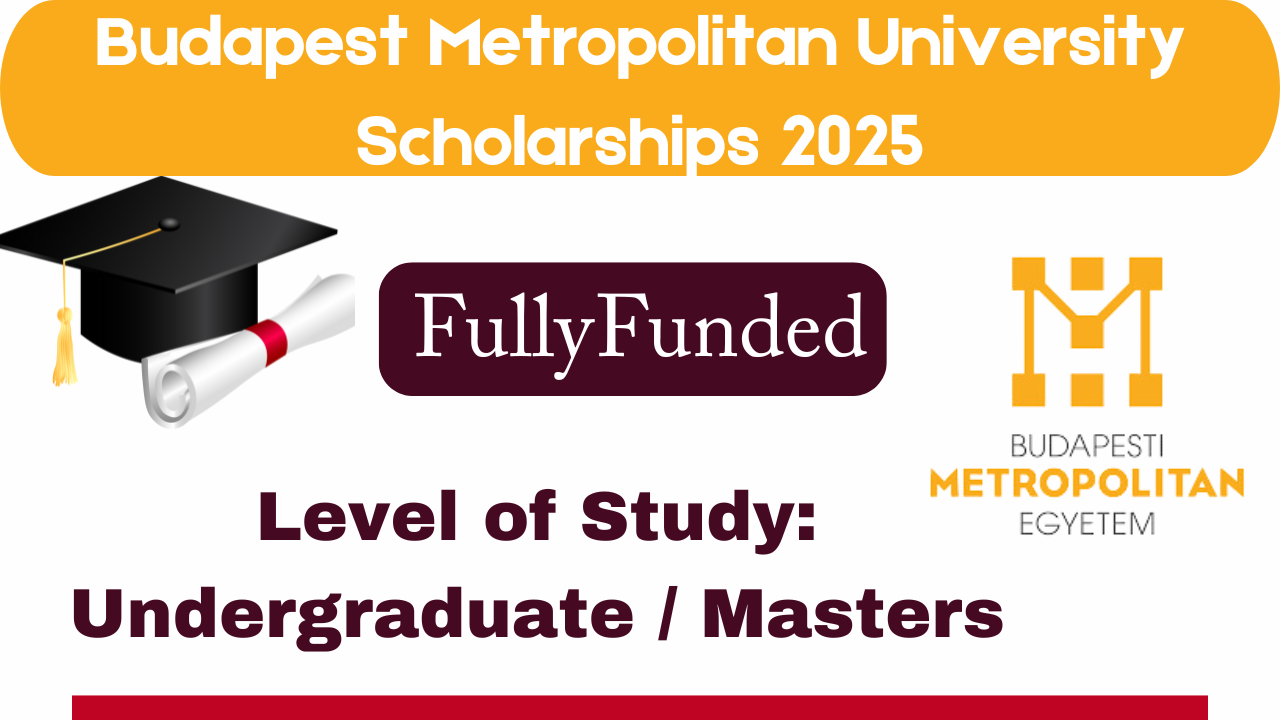 Budapest Metropolitan University Scholarships 2025