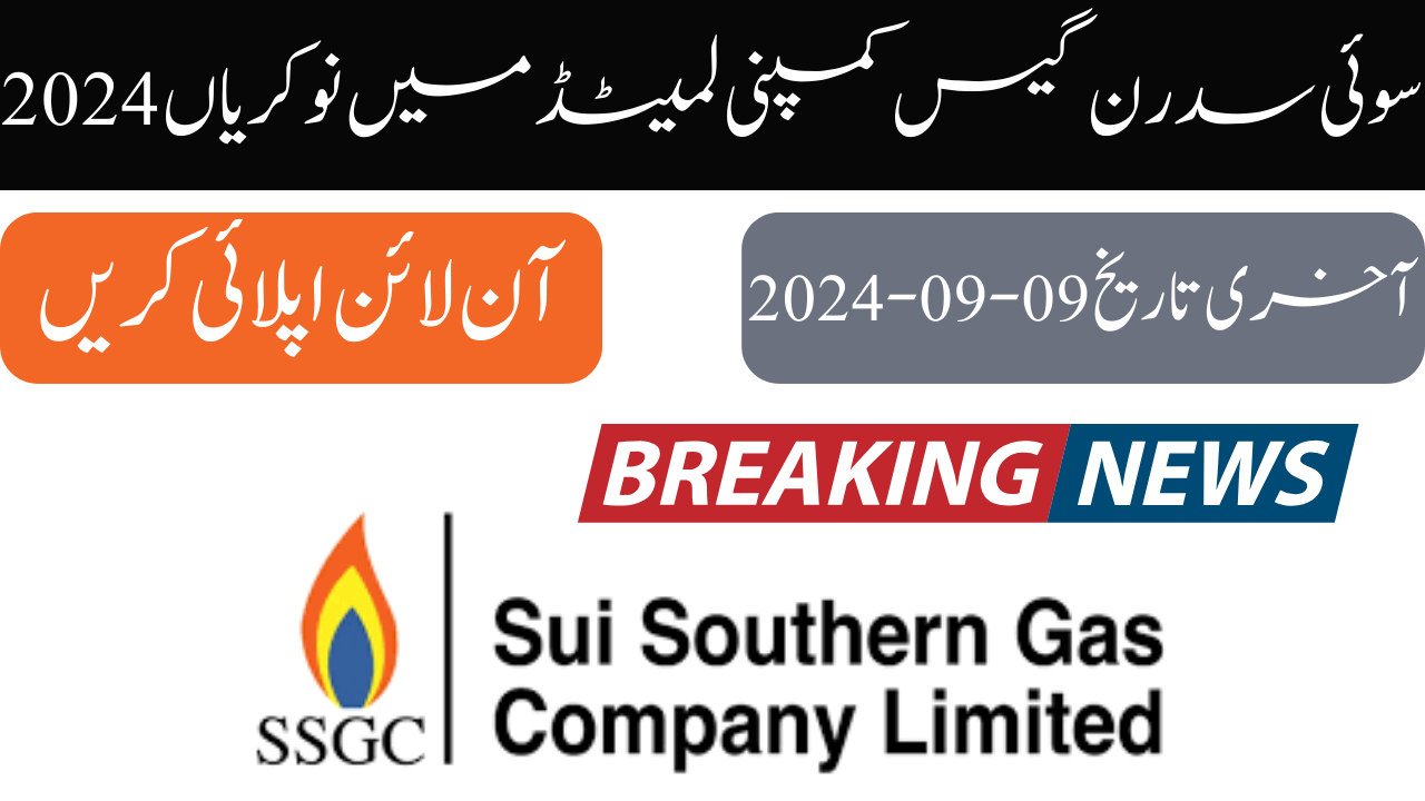 Sui Southern Gas Company Limited Jobs 2024